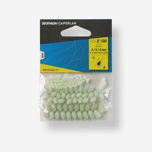 Caperlan Foszforeszkáló gyöngy surfcasting horgászathoz, 100 db kép