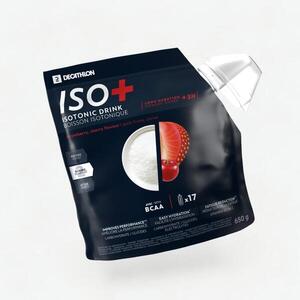 Decathlon Izotóniás italpor, eper-cseresznye, 650 g - ISO+ kép
