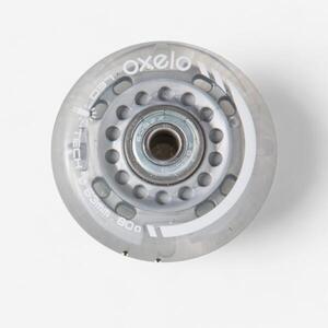 Oxelo Fitnesz görkorcsolya kerék FIT 63 mm, 80A, 2 db, világít kép