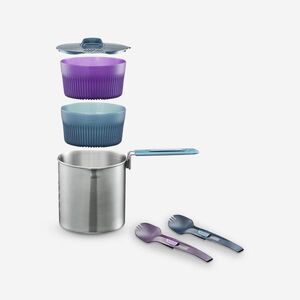 Forclaz Edénykészlet, inox, 2személyes - MT500 kép