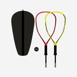 Perfly Felnőtt squashütő szett, 190 g, 2 ütő, 1 labda, táska kép