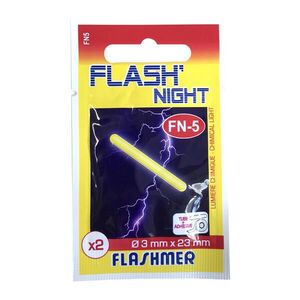 Flashmer Világító csőtest Flash Night, 3 mm, 2 db kép