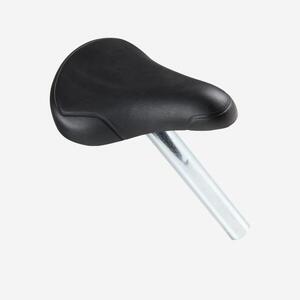 Btwin Nyereg 14” fekete + 26 mm-es nyeregcső, szürke kép