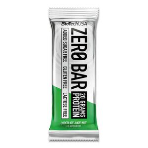 Biotechusa Fehérjeszelet, csokoládé-mogyoró íz - Zero Bar kép