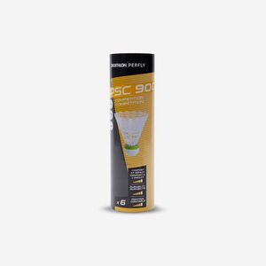 Decathlon Műanyag tollaslabda PSC 900 MEDIUM, fehér, 6 db kép