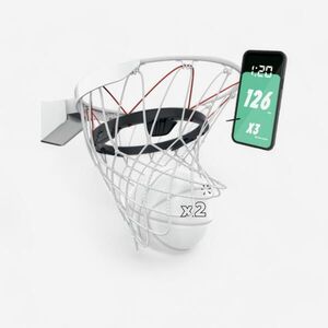 Tarmak Kosárlabda dobásérzékelő gyűrű, alkalmazáshoz csatlakoztatható - Basketball Play kép