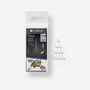 Caperlan Horog finomszerelékes horgászathoz PA HK 6, nikkel, egyágú, nem előkötött, 10 db kép