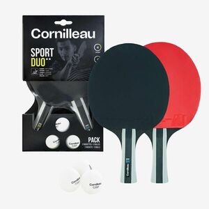 Cornilleau Pingpongütő szett 2 ütővel és 3 labdával free asztaliteniszezéshez, Duo pack kép