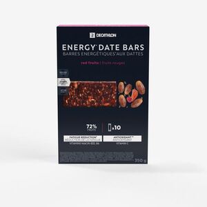 Decathlon Energiaszelet, datolyás-piros gyümölcsös, 10x35 g kép