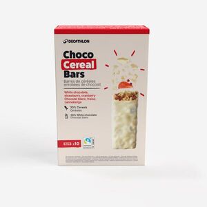 Decathlon Müzliszelet, bogyós gyümölcsös, csokoládéval bevont, 10 db kép
