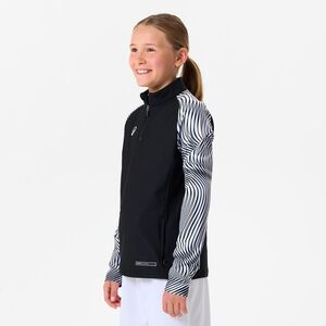Kipsta Gyerek melegítőfelső, félig cipzáros - Club Wavy kép