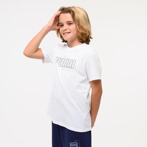 Puma Gyerek torna póló, pamut kép