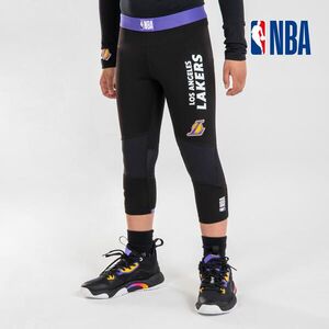 Tarmak Gyerek aláöltözet nadrág 3/4-es - 500 NBA Los Angeles Lakers kép