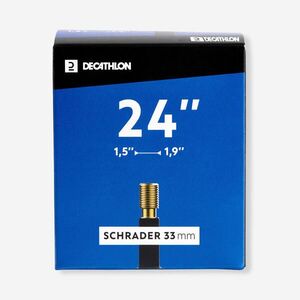 Decathlon Gumibelső 24” kerékhez és 1, 5-1, 9-es gumiköpenyhez Schrader (Autó) szeleppel kép