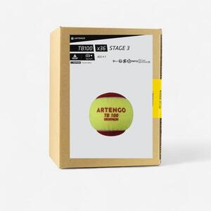 Artengo Teniszlabda TB100 36 db, piros kép