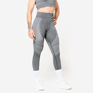 Domyos Női fitnesz leggings, magasított derekú, varrás nélküli - 900-as kép