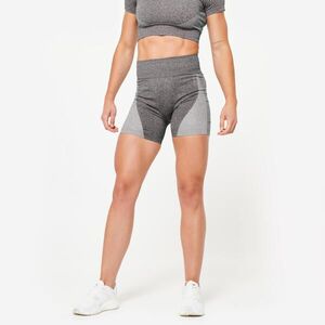 Domyos Női fitnesz rövidnadrág, magasított derekú, varrás nélküli - 900-as kép
