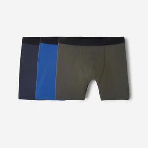 Decathlon Férfi boxeralsó, légáteresztő, 3 db kép