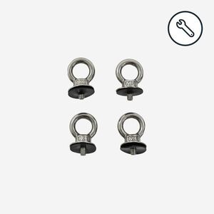 Quechua Fűzőlyuk, 6 mm x 4 - Alkatrész a 2 személyes VAN 500 Condensless tetősátorhoz kép