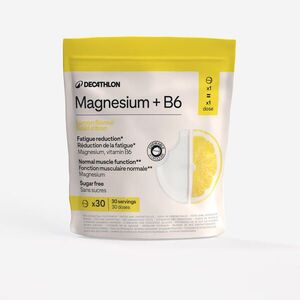 Decathlon Magnézium + B6 rágótabletta, citromízű, 30 db kép