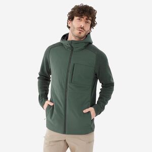 Quechua Férfi túra pulóver, kapucnis - NH500 Hybrid kép