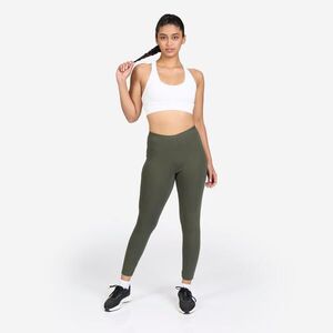 Domyos Női fitneszleggings, pamut, rugalmas kép