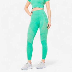 Domyos Női fitnesz leggings, magasított derekú, varrás nélküli - 900-as kép