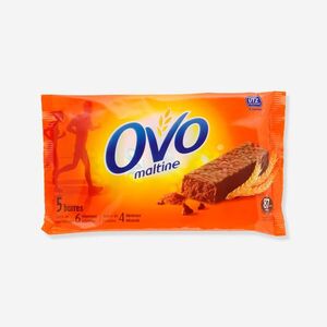 Ovomaltine Energiaszelet Ovomaltine, csokoládé bevonattal, 5x20 g kép
