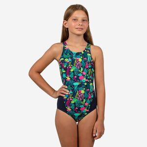 Decathlon Lány úszódressz - 500 Kamiye Alg kép