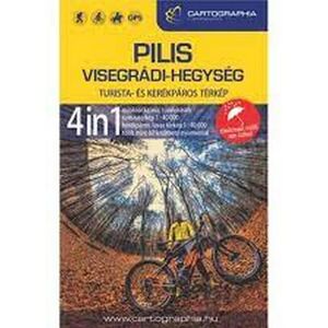 Cartographia PILIS, VISEGRÁDI-HEGYSÉG 4in1 outdoor kalauz + kép