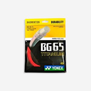 Yonex Tollaslabda ütőhúr BG 65 TI, piros kép