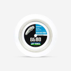 Yonex Tollasütő húr BG 80, fehér kép