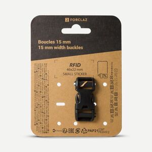 Forclaz Gyorscsat 15 mm-es hevederhez, pin-lock kép