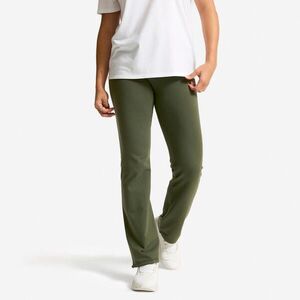 Domyos Női fitneszleggings, egyenes szabású, pamut kép