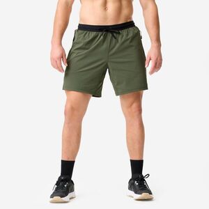 Domyos Férfi fitneszrövidnadrág, 18 cm kép