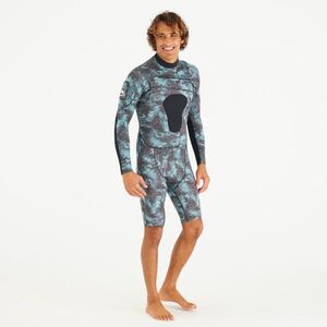 Decathlon Férfi búvárruha víz alatti vadászathoz, rövid szárú, neoprén, 2, 5 mm - SPF 900 kép