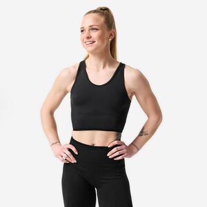 Domyos Női fitnesz ujjatlan póló, varrás nélküli kép