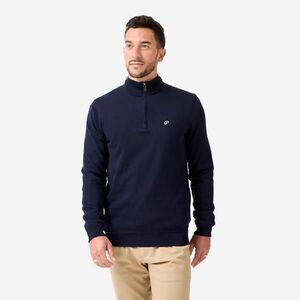 Inesis Férfi golf pulóver, szélálló, cipzáras nyakú - MW500 kép