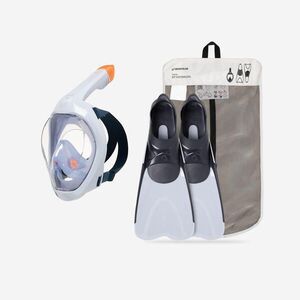 Decathlon Felnőtt sznorkeling szett, uszonnyal - Easybreath kép