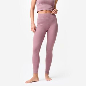 Decathlon Női jóga- és pilates leggings, rugalmas, varrásmentes kép