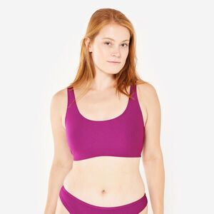 Decathlon Női bikinifelső, sportmelltartó szabású, texturált - Aurely kép