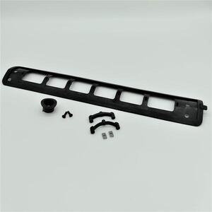 Rockrider Akkumulátortartó és 2 Csavar Fhc Is3 Black Inox M4x14 kép