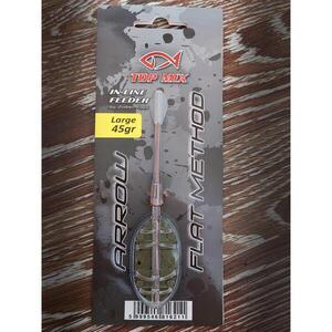 Top Mix Method feeder kosár - Arrow flat, L45 kép