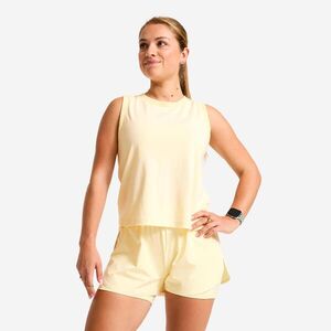 Domyos Női ujjatlan crop top, pamut kép