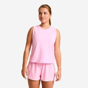 Domyos Női ujjatlan crop top, pamut kép
