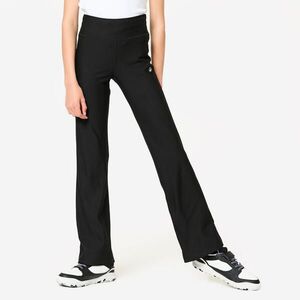 Decathlon Lány fitnesz leggings, trapéz, magasított derekú kép