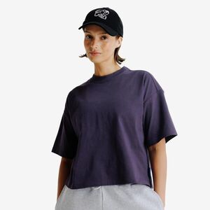 Decathlon Női crop póló, oversize, Elementals kép