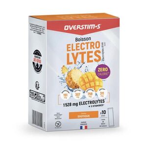 Overstim.S Elektrolit italpor, kalóriamentes, 10 x 8 g tasak - Exotic kép