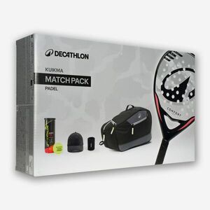 Kuikma Padelszett - padelütő, táska, labdák, sapka és csuklópánt Match kép