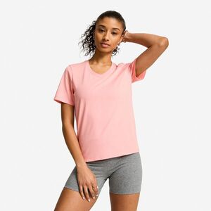 Decathlon Női fitnesz póló, V-nyakú - Coolmax kép